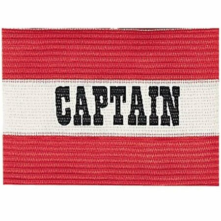 CHAMPION SPORTS Red Captain Soccer Arm Band 49207